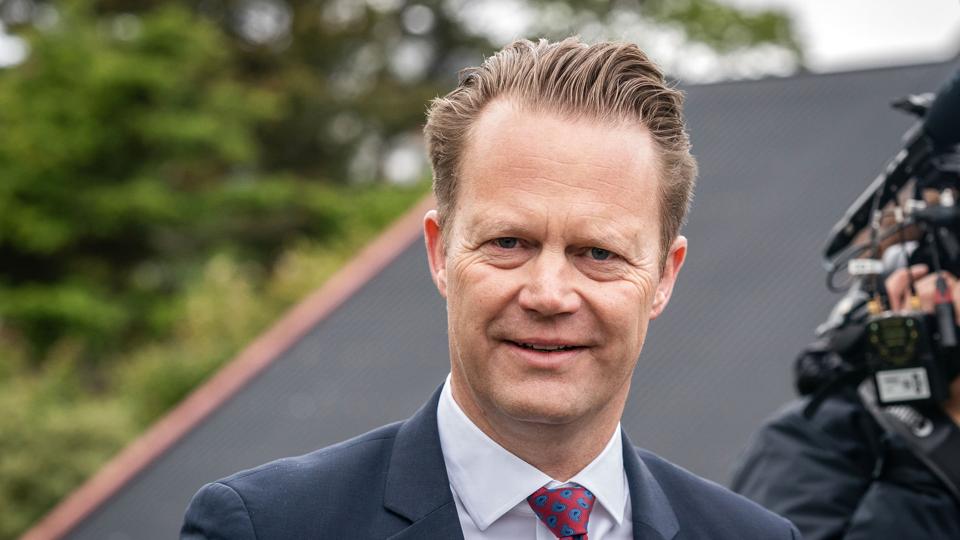 Danmark kan støtte, at Ukraine bliver kandidatland i EU, hvis EU-Kommissionen anbefaler det i en vurdering, der ventes fredag. Det siger udenrigsminister Jeppe Kofod (S) torsdag. <i>Ida Marie Odgaard/Ritzau Scanpix</i>