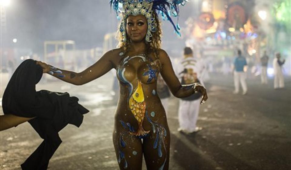 Karneval i Rio. Foto: Scanpix