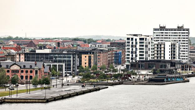 Aalborg Havnefront, juni 2022. <i>Foto: Claus Søndberg</i>