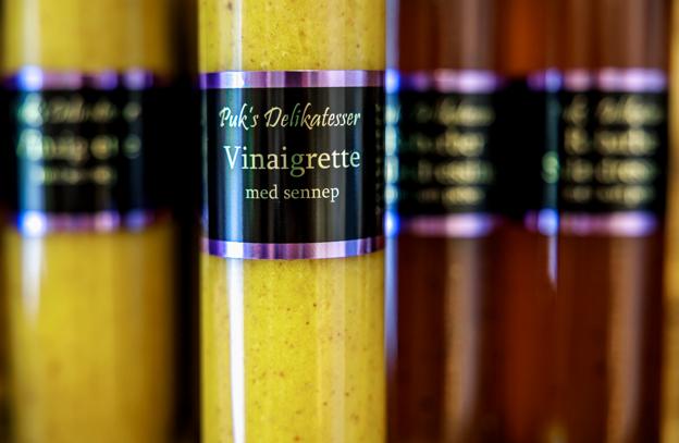Firmaet Puk's Delikatesser har ti års jubilæum i år - varerne bliver solgt til op mod 150 butikker landet over. <i>Foto: Martin Damgård</i>