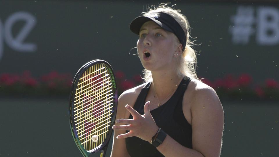 Clara Tauson har ikke spillet en tenniskamp siden april og kommer heller ikke til det i den kommende uge. (Arkivfoto). <i>Karla Kinne/Ritzau Scanpix</i>