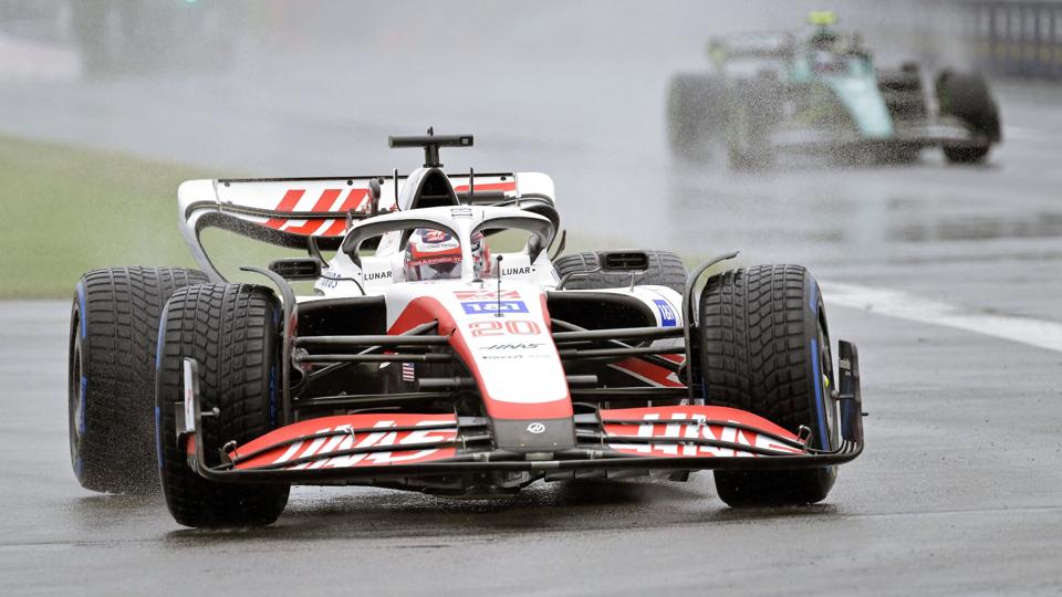 Kevin Magnussen og Haas-holdkammeraten Mick Schumacher starter som nummer fem og seks i søndagens Formel 1-grandprix i Canada. <i>Eric Bolte/Ritzau Scanpix</i>