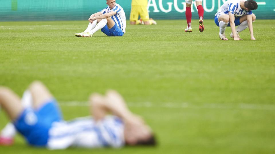Esbjerg rykkede ned i 2. division efter et nederlag til Fremad Amager. (Arkivfoto) <i>Mikkel Berg Pedersen/Ritzau Scanpix</i>
