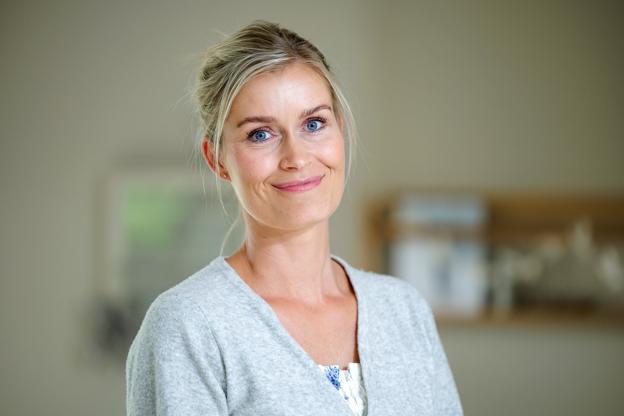 Selvom kroppen sendte mange advarsler, slog Louise det hen med, at det "nok var stress". <i>Foto: Torben Hansen</i>