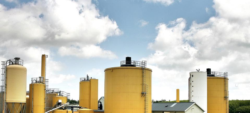 Biogasanlægget GFE Krogenskær har fået lov at udvide produktionen. <i>Arkivfoto: Bent Bach</i>