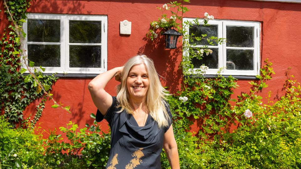 Lene Damtoft flyttede med familien til Hovangsvej 11, da hun var teenager. Forældrene boede her i 42 år. <i>Foto: Kim Dahl Hansen</i>