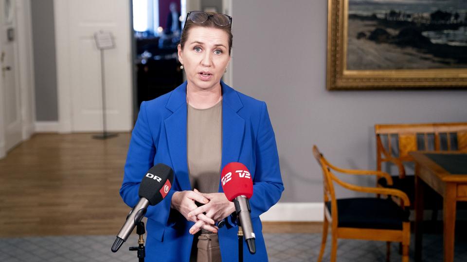 Ifølge statsministeren vil det have kæmpe stor moralsk betydning for de ukrainske soldater, hvis landet bliver tildelt status af kandidatland til EU. <i>Liselotte Sabroe/Ritzau Scanpix</i>