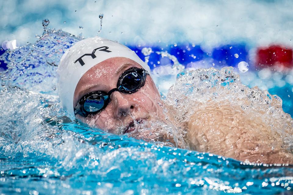 Helena Rosendahl Bach fra Aalborg Svømmeklub er klar til VM-finalen på 200 meter butterfly. <i>Arkivfoto: Mads Claus Rasmussen/Ritzau Scanpix</i>