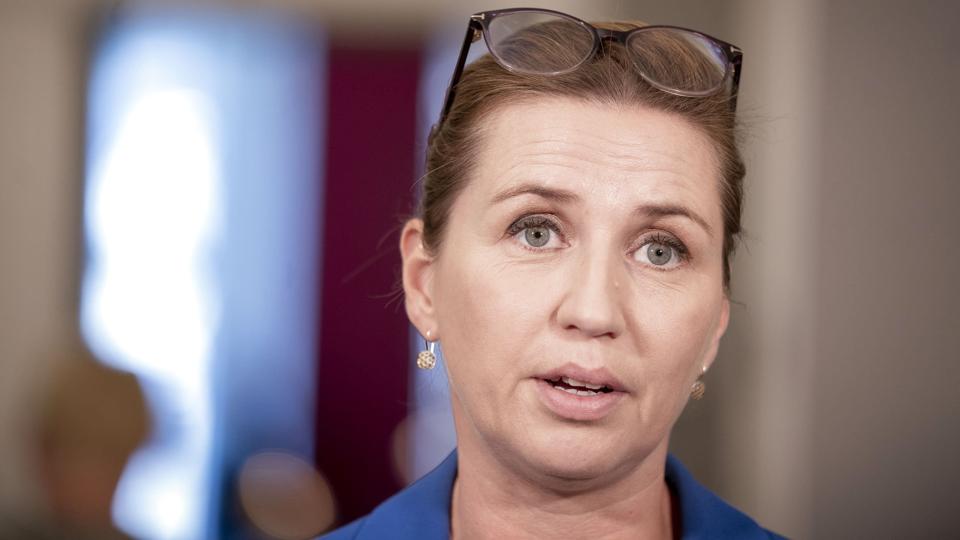 Statsminister Mette Frederiksen (S) holder pressemøde klokken 10 om corona. (Arkivfoto). <i>Liselotte Sabroe/Ritzau Scanpix</i>