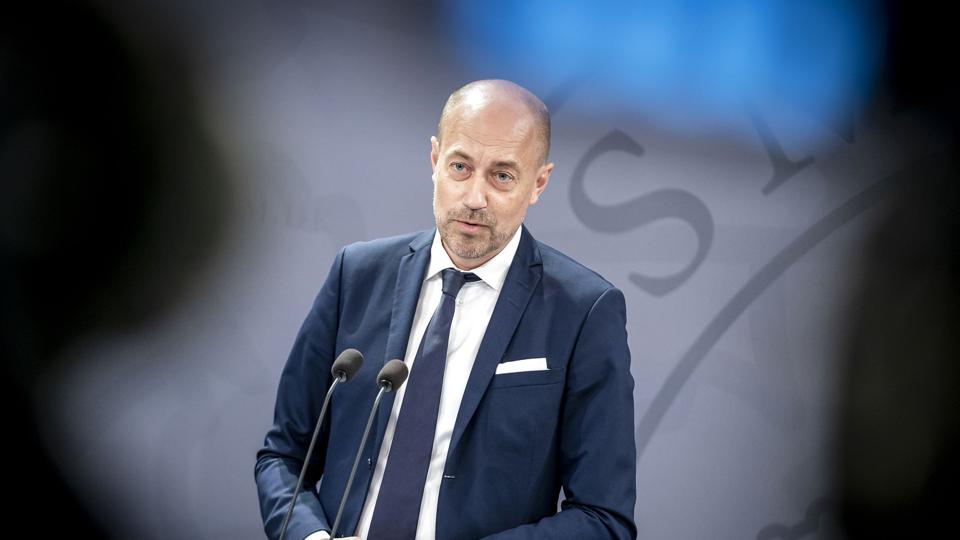 Sundhedsmyndighederne vil ifølge sundhedsminister Magnus Heunicke (S) hurtigt kunne opskalere antallet af daglige PCR-test. <i>Mads Claus Rasmussen/Ritzau Scanpix</i>