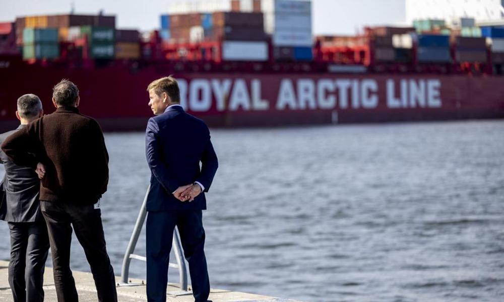 Det sidste grønlandsskib er sejlet fra Aalborg Havn. Dermed afsluttes næsten 50 års solidt samarbejde omkring forsyningen af Grønland. Aalborg 22. juni 2022.