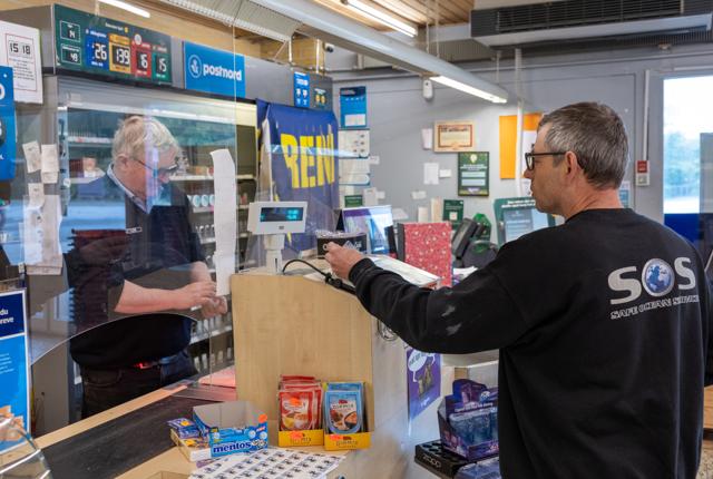 Tidligere på året havde Høkeren i Åbyen åbent for sidste gang - nu forsøger en arbejdsgruppe at puste nyt liv i købmandsbutikken. <i>Arkivfoto: Kim Dahl Hansen</i>