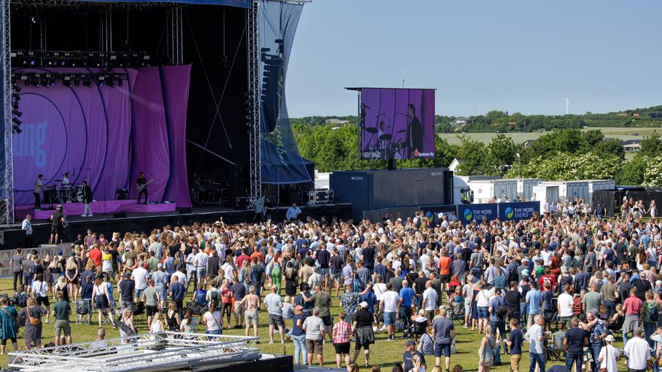 Thy Rock 2022 blev afviklet 24.-25. juni på Dyrskuepladsen i Thisted på senen spiller Jung Thisted 24. juni 2022 <i>Foto: Bo Lehm</i>