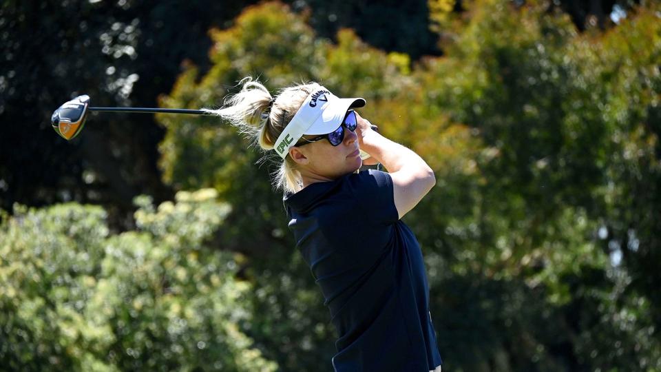 Nicole Broch Estrup vandt i 2015 sin første og hidtil eneste turnering på Ladies European Tour. <i>Donald Miralle/Ritzau Scanpix</i>