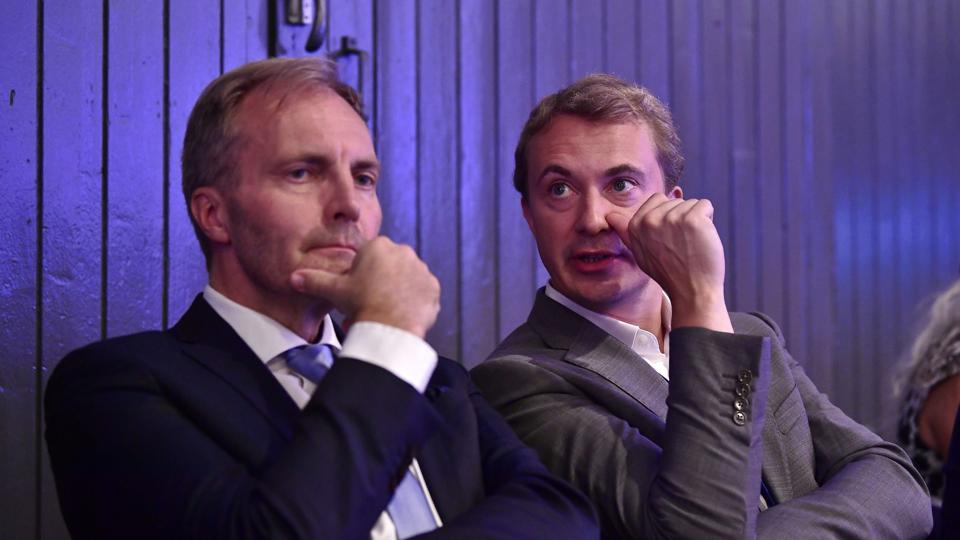 Det er et stort tab for Dansk Folkeparti, at den tidligere gruppeformand, Peter Skaarup, har meldt sig ud, fordi han har mistet tilliden til Morten Messerschmidts ledelse, vurderer kommentator. (Arkivfoto) <i>Bo Amstrup/Ritzau Scanpix</i>