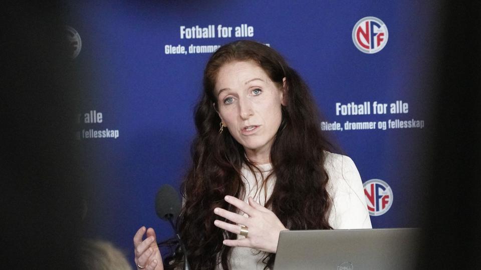 Lise Klaveness, fodboldpræsident i Det Norske Fodboldforbund (NFF), er søndag nægtet indrejse til Qatar. <i>Gorm Kallestad/Ritzau Scanpix</i>