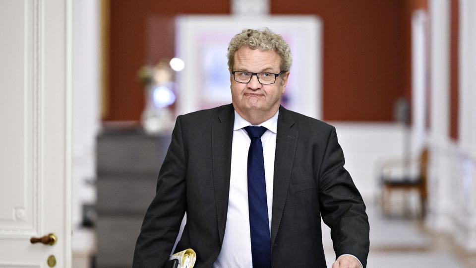 Preben Bang Henriksen (V) bakker op om Venstres udlændingepolitik.  <i>Foto: Philip Davali/Ritzau Scanpix</i>