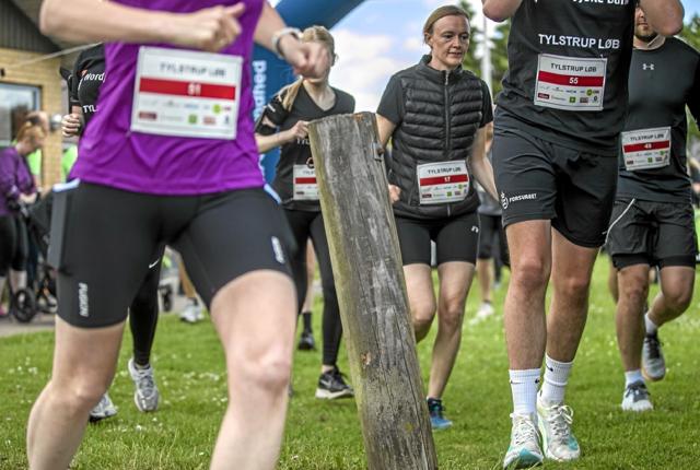 Den anden udgave af Tylstrup-løbt havde deltagelse af 60 motionister. Foto: Allan Mortensen