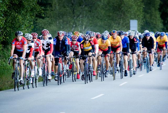 Onsdag 25. august er der cykelløb i Nykøbing. Arkivfoto: Bo Lehm