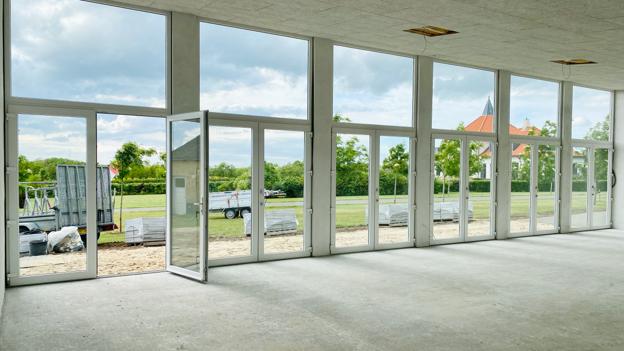 Udsigten fra det nye multihus, der skal indvies 30. juni. <i>PR-foto: Nygårdsminde Vingård</i>