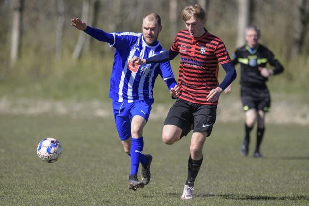 Thisted FC-satte sig på kampen mod Hanstholm IF. Arkivfoto: Martin Damgård