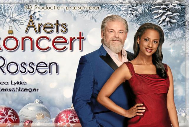 Årets gæstesolist til Stig Rossens julekoncert er Andrea Lykke Oehlenschlæger.
