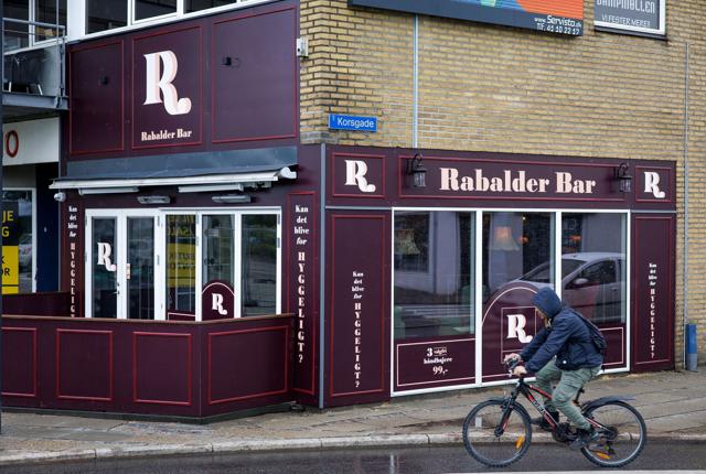 Tidligere hed det Café Håbløs, og før det Rio Grande. Nu er navnet Rabalder Bar. Foto: Bo Lehm <i>Foto: Bo Lehm</i>