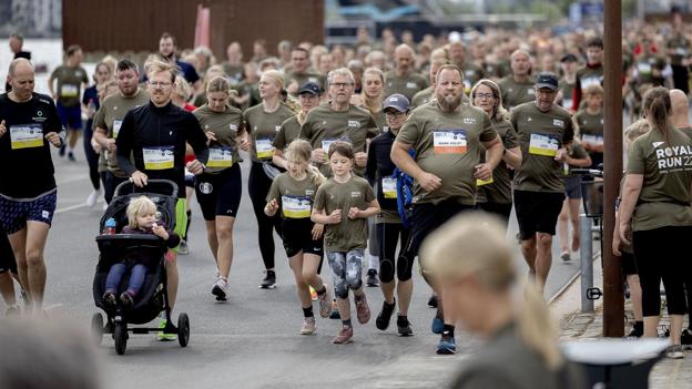 Omkring 10.000 deltagere var med ved seneste Royal Run i Aalborg. <i>Foto: Lars Pauli</i>
