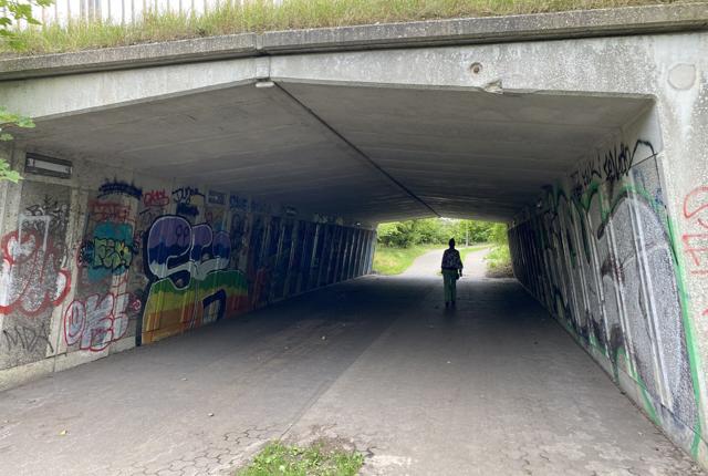 Tunnellerne beskrives af eleverne som "uhyggelige" og "skumle". Foto: Aalborg Kommune