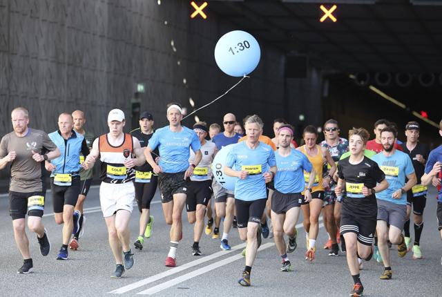 Både deltagerne i Aalborg Halvmarathon og WALKin Nordjylland skal igennem Limfjordstunnelen.