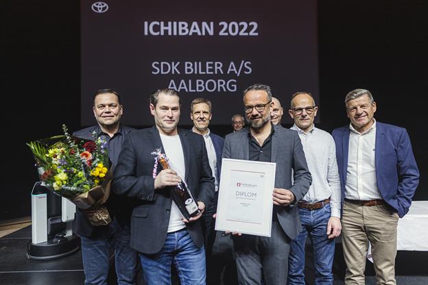 Aalborgensisk bilhandler er netop kåret som bedst indenfor kundeservice, salg og værkstedsloyalitet. Pressefoto.