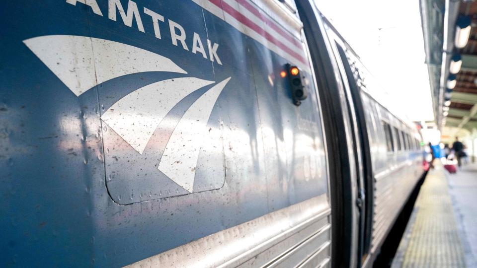Ifølge togselskabet Amtrak var der omkring 243 passagerer og 12 ansatte om bord på toget, da ulykken indtraf. (Arkivfoto) <i>Stefani Reynolds/Ritzau Scanpix</i>