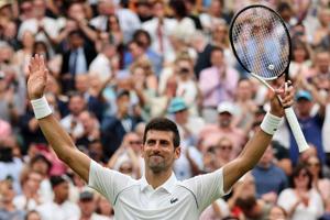 Novak Djokovic går efter at vinde 100 Wimbledon-kampe