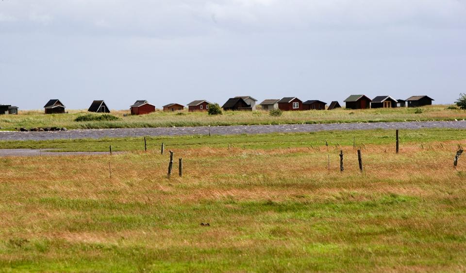 To nordjyske landsbyer har mulighed for at vinde titlen som Årets Landsby - her badehusene i Asaa, som er en af finalisterne. <i>Arkivfoto: Kurt Bering</i>