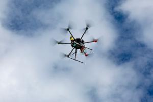 Store muligheder: Drone kan måske bruges ved større ulykker