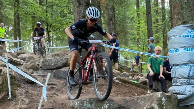 Danmarksmesterskaberne i MTB blev afviklet i weekenden i Rold Skov med deltagelse af de bedste af landets ryttere. <i>Privatfoto</i>