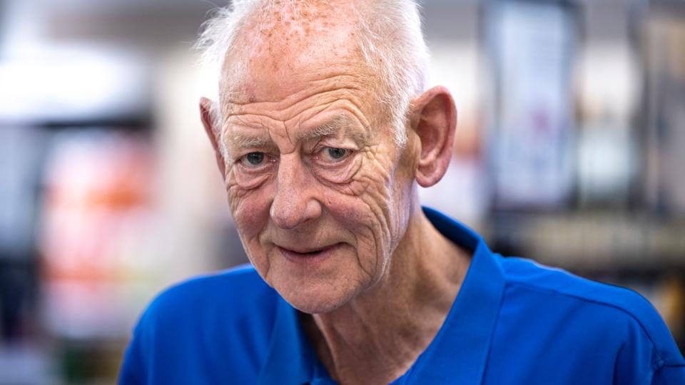 Ole Thomsen runder 50 år som købmand. Han brød med diverse kæder og lavede sin egen, Superland <i>Foto: Martél Andersen</i>