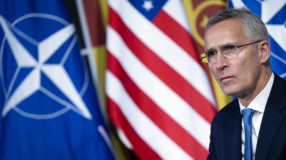 Natos generalsekretær, Jens Stoltenberg, deltager denne uge i Nato-topmøde i Madrid. Han er samtidig blevet truet af russisk hackergruppe. <i>Brendan Smialowski/Ritzau Scanpix</i>