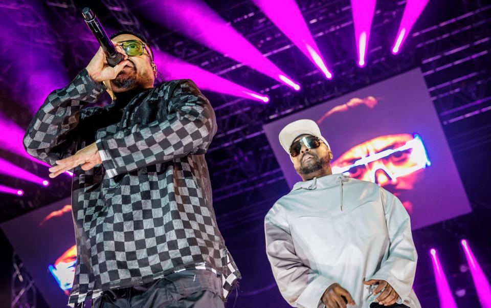 Black Eyed Peas indtog Store Scene onsdag aften. <i>Foto: Martin Damgård</i>