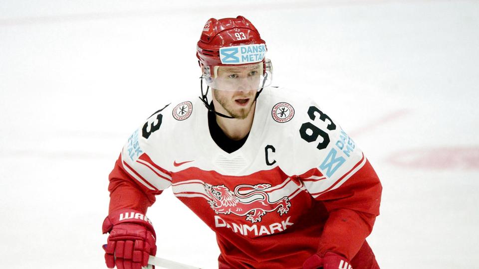 Peter Regin var kaptajn for Danmark ved A-VM i maj, hvor holdet røg ud efter gruppespillet. <i>Mikko Stig/Ritzau Scanpix</i>