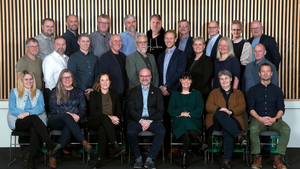De 25 medlemmer af det byråd, som blev valgt i november, står over for deres første budgetforhandling, og den bliver svær. <i>Foto: Rebild Kommune</i>