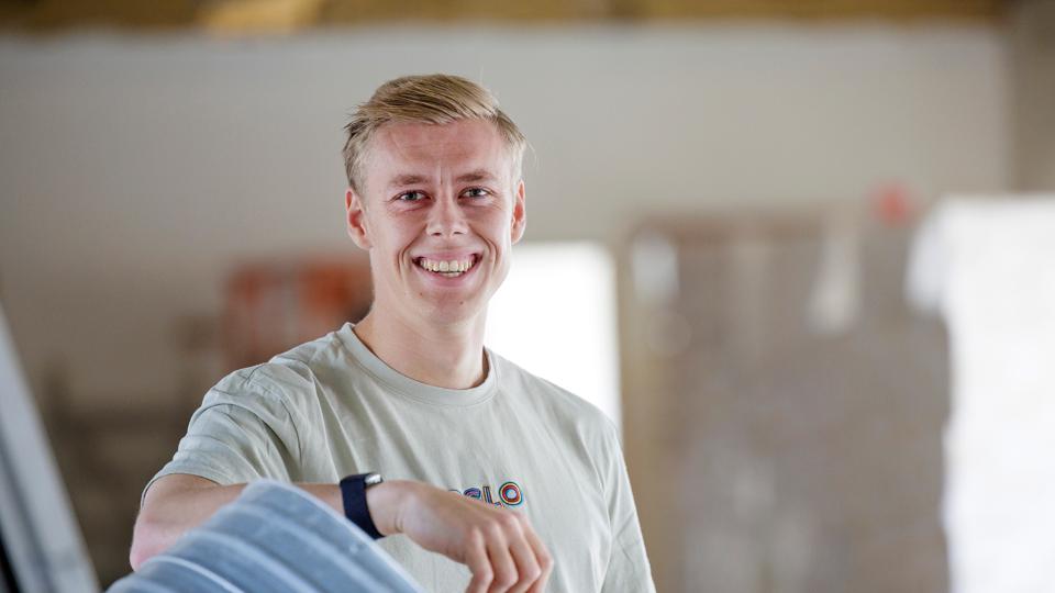 Jakob Kilt Knudsen føler sig privilegeret over at få muligheden for at bygge et crossfit-center op fra bunden og efterfølgende sikre, at der skabes en rentabel drift. <i>Foto: Torben Hansen</i>