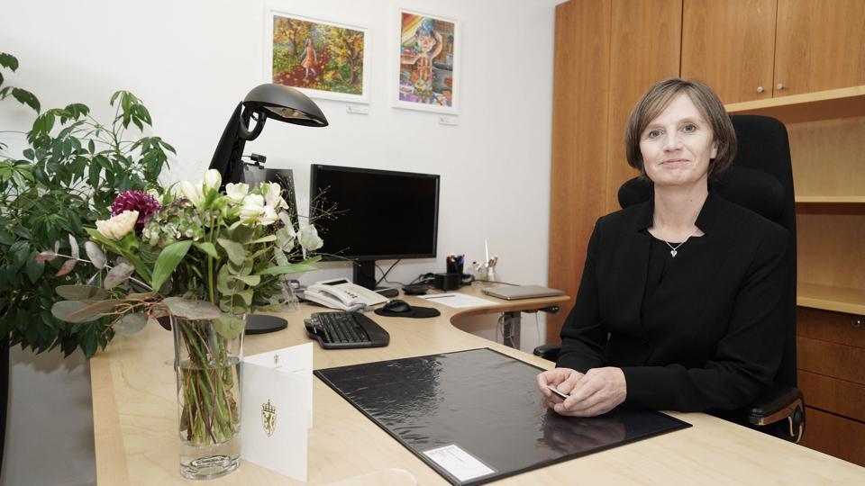 Børne- og familieminister Kjersti Toppe i Norge vil mindske kropspres for de unge med ny lov. (Arkivfoto). <i>Heiko Junge/Ritzau Scanpix</i>