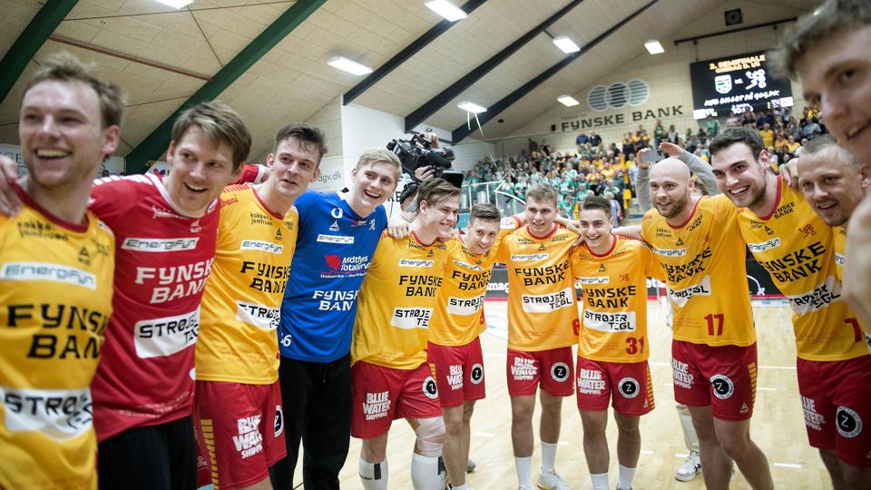 GOG skal møde blandt andet Magdeburg i den kommende Champions League-sæson. (Arkivfoto). <i>Tim Kildeborg Jensen/Ritzau Scanpix</i>