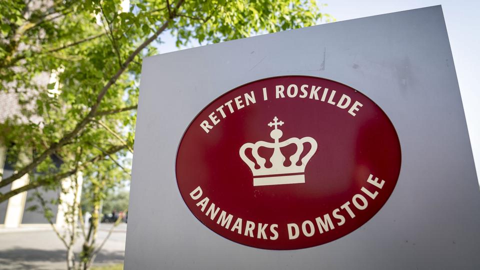 Retten i Roskilde har idømt mand otte måneders fængsel for stalking. (Arkivfoto). <i>Mads Claus Rasmussen/Ritzau Scanpix</i>