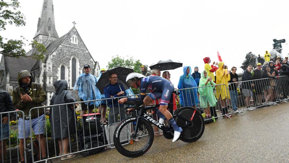 Mads Pedersen kørte en god enkeltstart i Tour de France. <i>Annegret Hilse/Reuters</i>
