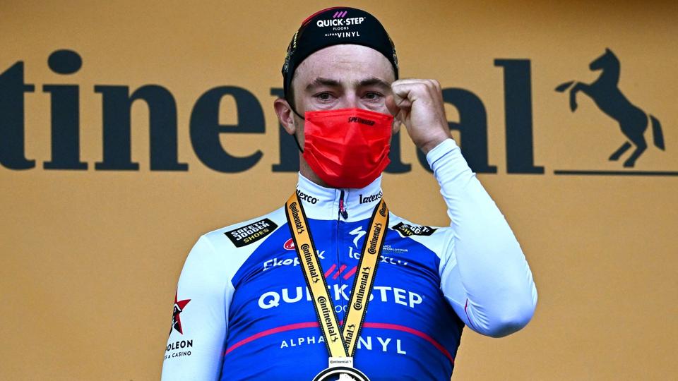 Yves Lampaert triumferede på 1. etape af Tour de France i København. <i>Anne-Christine Poujoulat/Ritzau Scanpix</i>