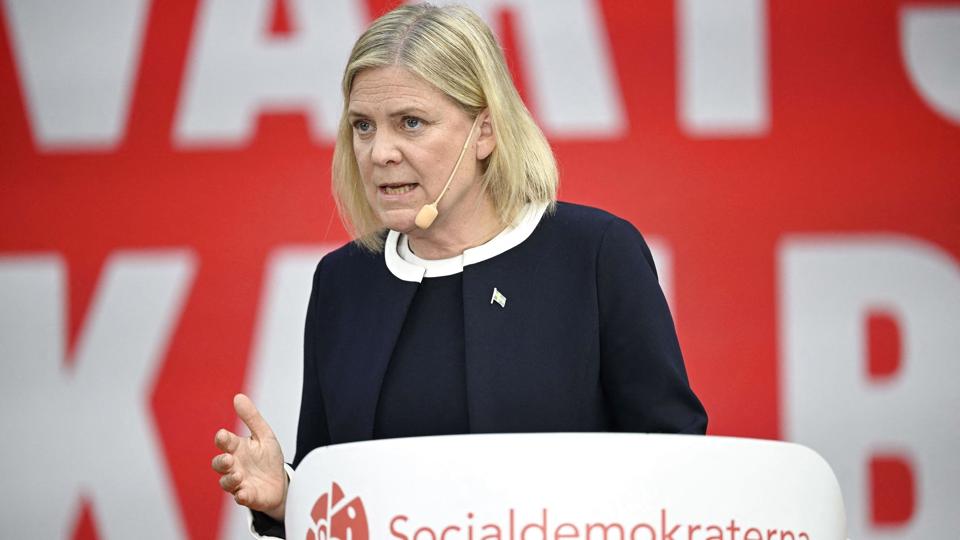 Sveriges statsminister, Magdalena Andersson, vil ikke svare på, om 73 personer skal udleveres til Tyrkiet. <i>Henrik Montgomery/Ritzau Scanpix</i>