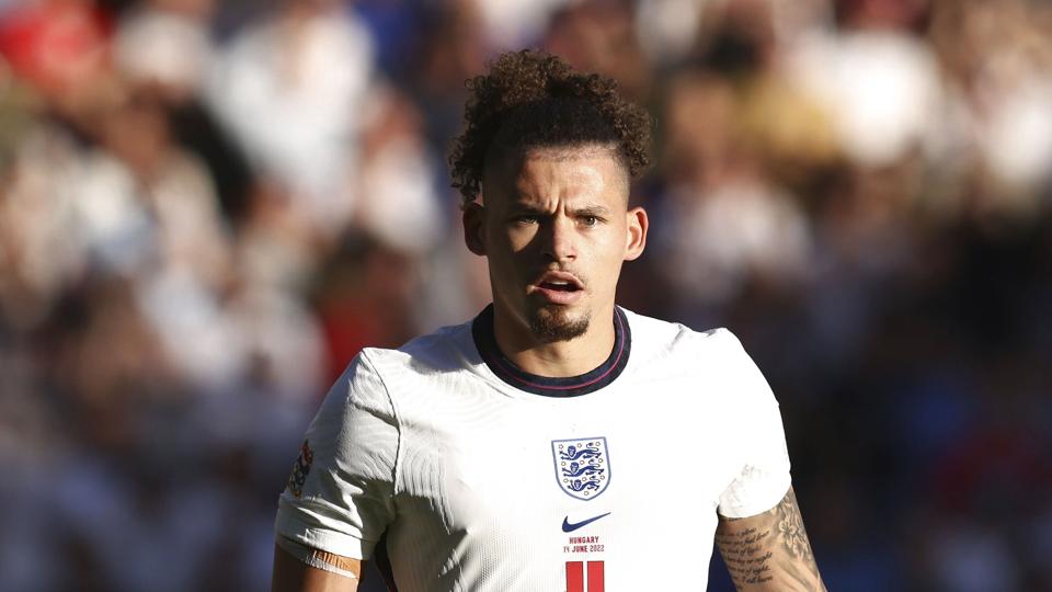 Den engelske landsholdsspiller Kalvin Phillips tørner i næste sæson ud for Manchester City. (Arkivfoto). <i>Darren Staples/Ritzau Scanpix</i>