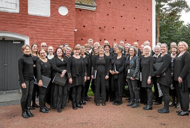 Filharmonisk kor i Abildgård Kirke den 10. oktober.Foto: Karsten Frisk